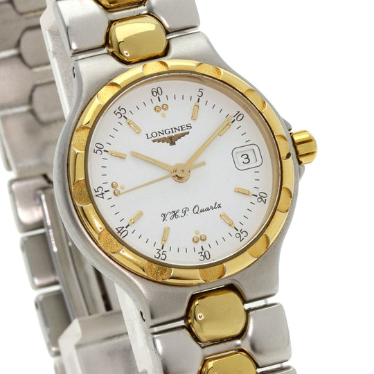 LONGINES Watches Quartz L1.113.3 Stainless Steel Silver Conquest white dial