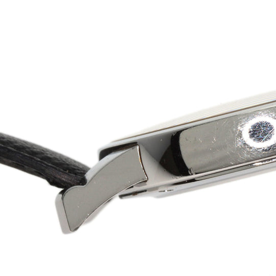 TIFFANY&Co. Watches Quartz Z1800.11.10A21A52A Stainless Steel, Leather Silver Atlas Dome Silver dial mens Used Authentic