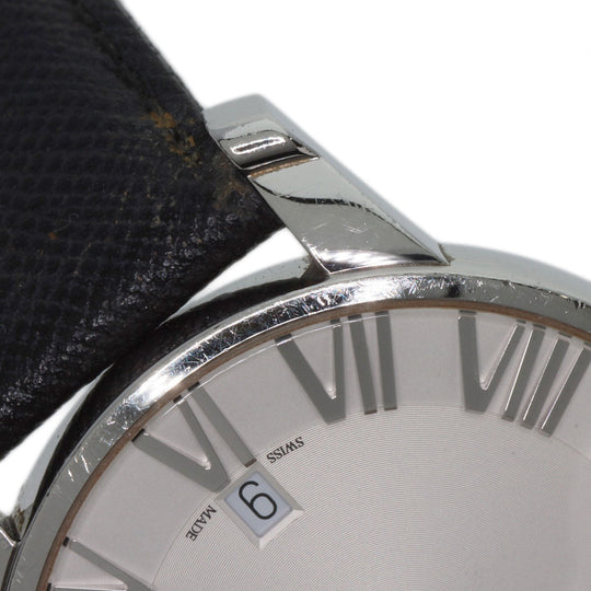 TIFFANY&Co. Watches Quartz Z1800.11.10A21A52A Stainless Steel, Leather Silver Atlas Dome Silver dial mens Used Authentic