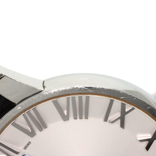 TIFFANY&Co. Watches Quartz Z1800.11.10A21A52A Stainless Steel, Leather Silver Atlas Dome Silver dial mens Used Authentic