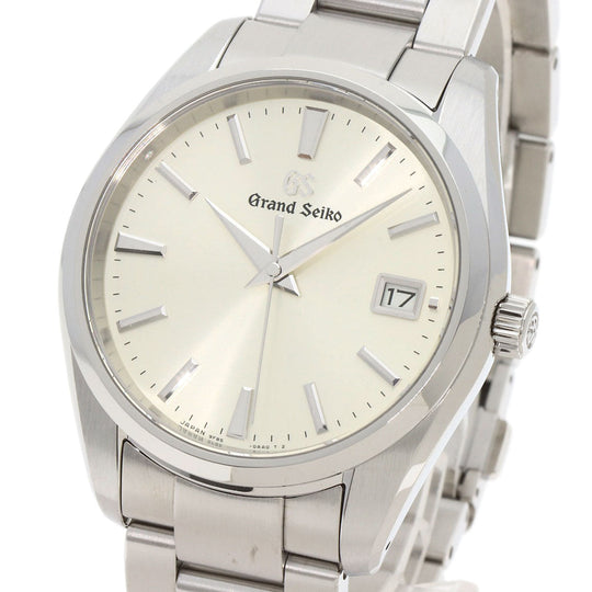 SEIKO Watches Quartz SBGP009 9F85-0AC0 Stainless Steel , Stainless Steel Silver Grand Seiko Heritage Collection Silver dial mens Used Authentic