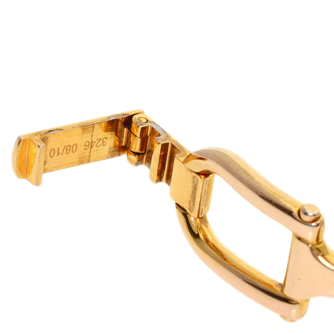 GUCCI Watches Quartz 1500L PGP , PGP gold Square face White shell dial Women Used Authentic