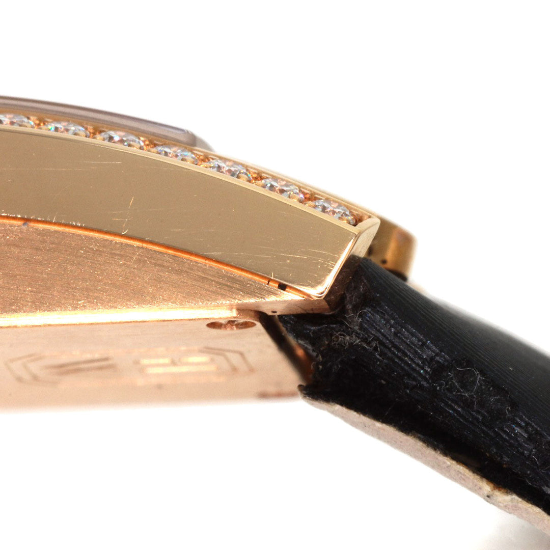 HARRY WINSTON Watches Quartz AVCQHM16 K18PG, Satin, 0.67pt Diamond gold Avenue C Mini White shell dial Women Used Authentic