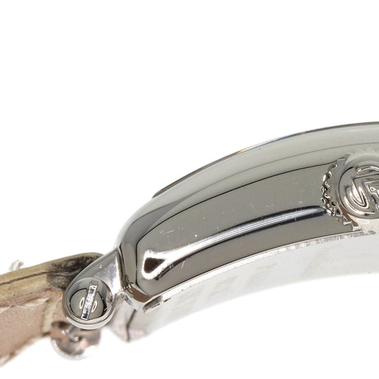 FRANCK MULLER Watches Quartz 902QZJ Stainless Steel, Leather Silver Long Island Japan limited edition 500 pieces Silver dial Women Used Authentic