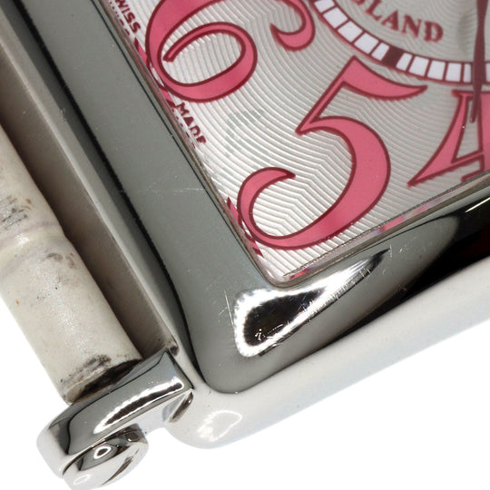 FRANCK MULLER Watches Quartz 902QZJ Stainless Steel, Leather Silver Long Island Japan limited edition 500 pieces Silver dial Women Used Authentic