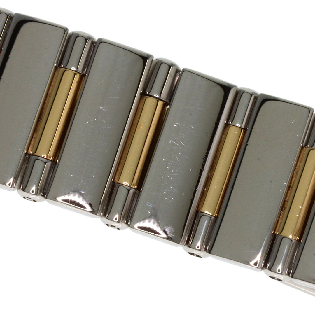 OMEGA Watches Quartz 1376.75 Stainless Steel gold Constellation Mini Bezel Diamond White shell dial