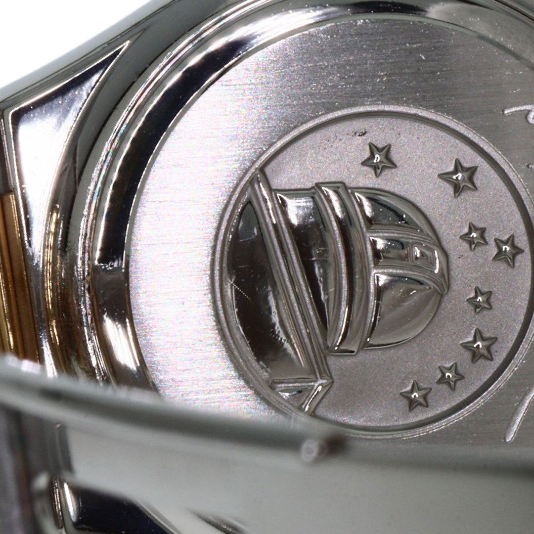 OMEGA Watches Quartz 1376.75 Stainless Steel gold Constellation Mini Bezel Diamond White shell dial