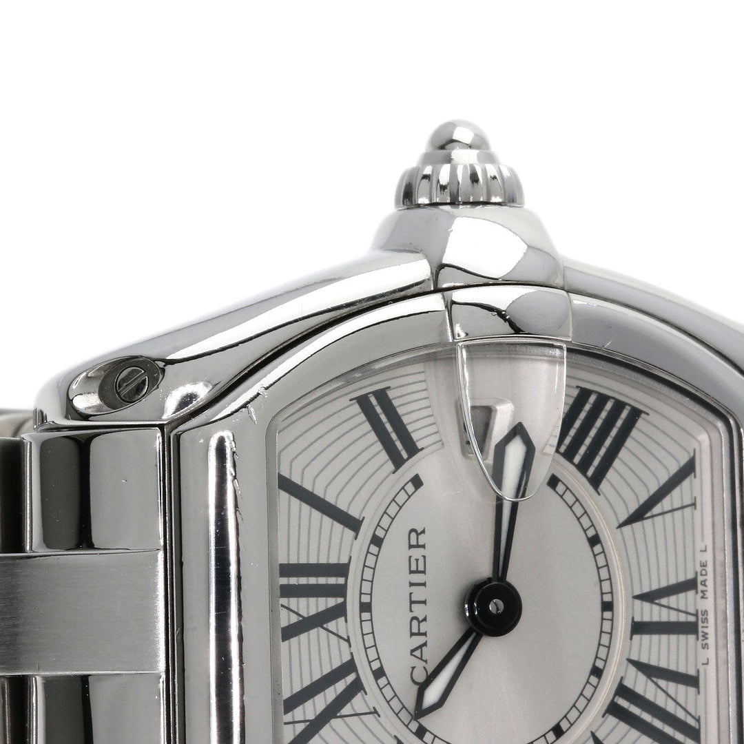 CARTIER Watches Quartz W62016V3 Stainless Steel Silver Roadster SM Silver dial