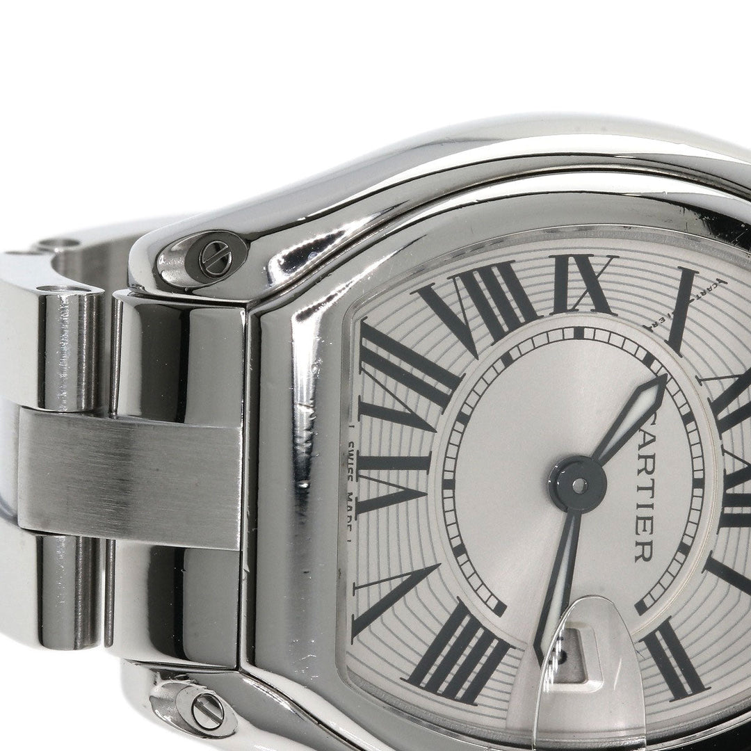 CARTIER Watches Quartz W62016V3 Stainless Steel Silver Roadster SM Silver dial