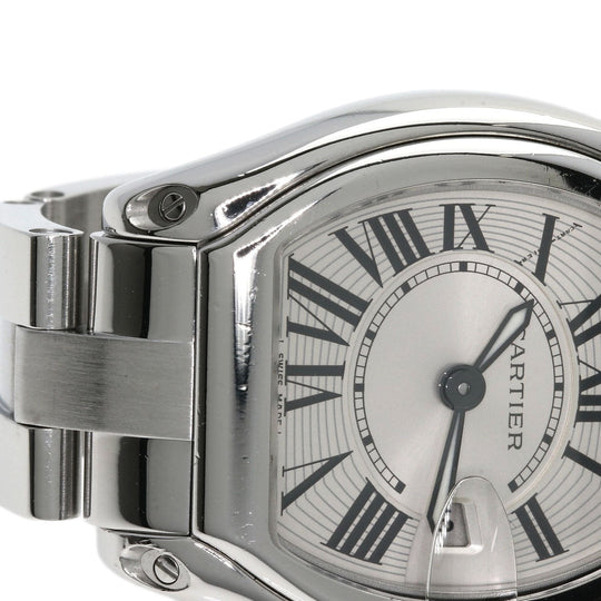 CARTIER Watches Quartz W62016V3 Stainless Steel Silver Roadster SM Silver dial