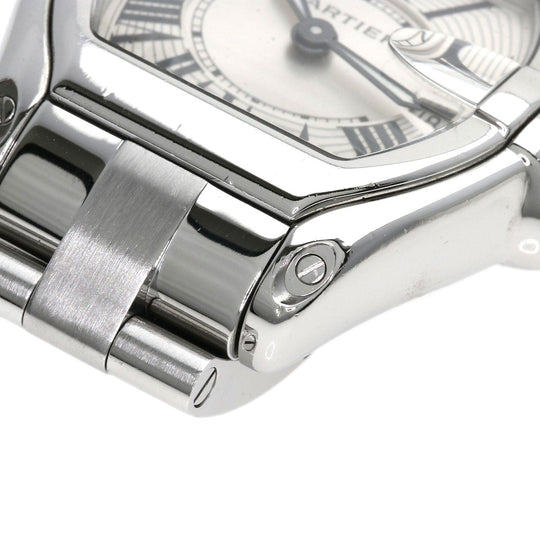 CARTIER Watches Quartz W62016V3 Stainless Steel Silver Roadster SM Silver dial