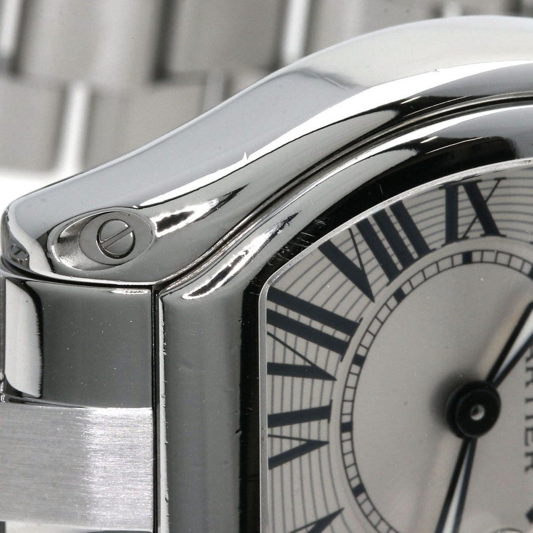 CARTIER Watches Quartz W62016V3 Stainless Steel Silver Roadster SM Silver dial
