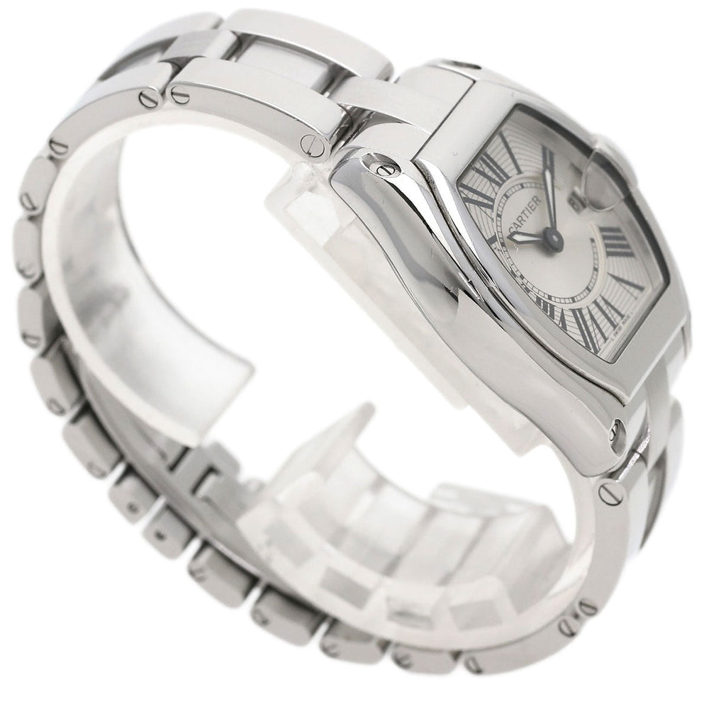 CARTIER Watches Quartz W62016V3 Stainless Steel Silver Roadster SM Silver dial