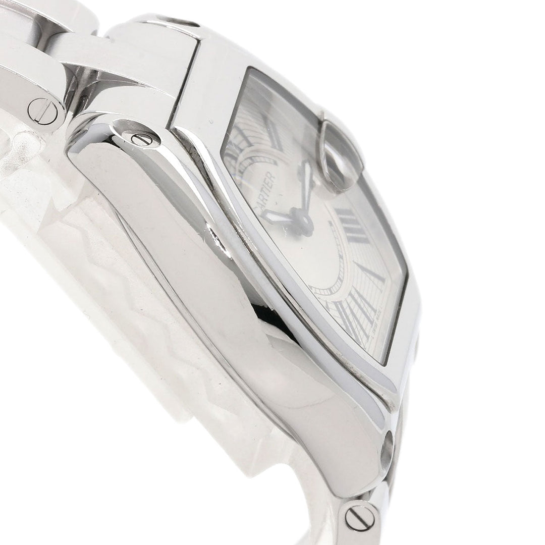 CARTIER Watches Quartz W62016V3 Stainless Steel Silver Roadster SM Silver dial