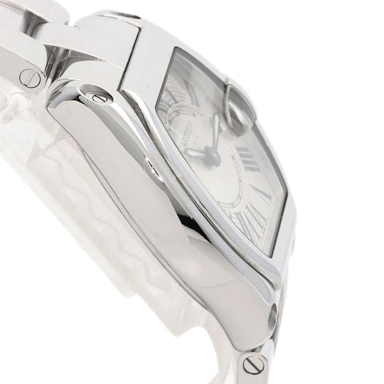 CARTIER Watches Quartz W62016V3 Stainless Steel Silver Roadster SM Silver dial