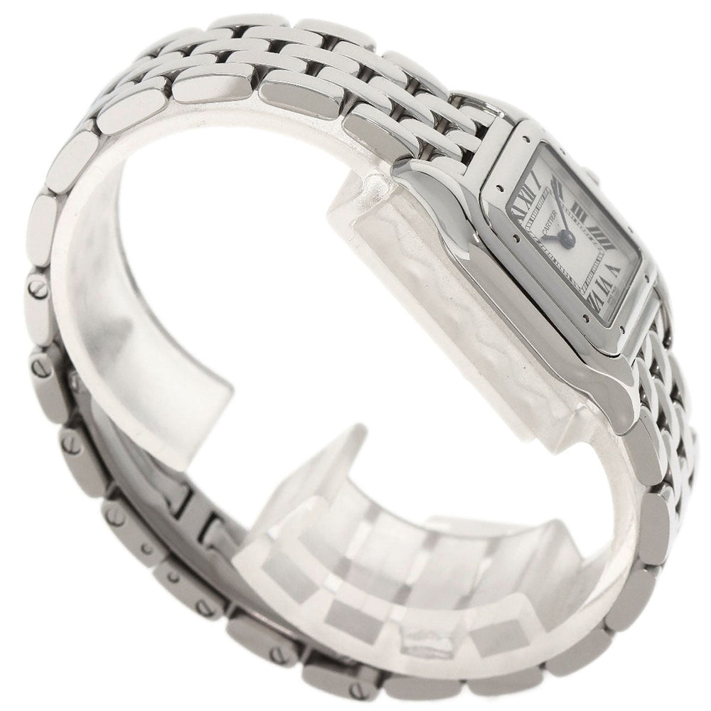 CARTIER Watches Quartz WSPN0006 Stainless Steel , Stainless Steel Silver PANTHERESM Silver dial Women Used Authentic