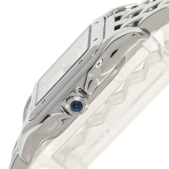 CARTIER Watches Quartz WSPN0006 Stainless Steel , Stainless Steel Silver PANTHERESM Silver dial Women Used Authentic