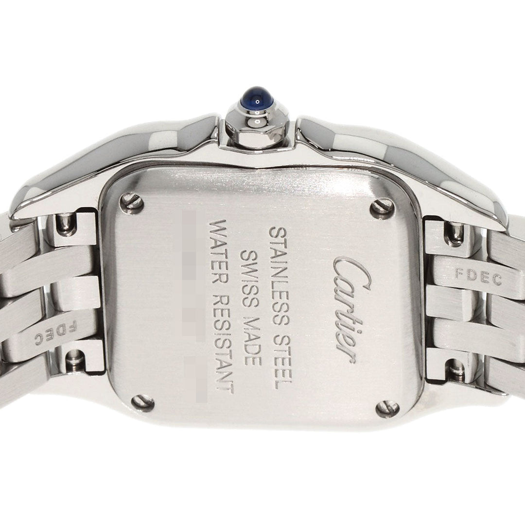CARTIER Watches Quartz WSPN0006 Stainless Steel , Stainless Steel Silver PANTHERESM Silver dial Women Used Authentic