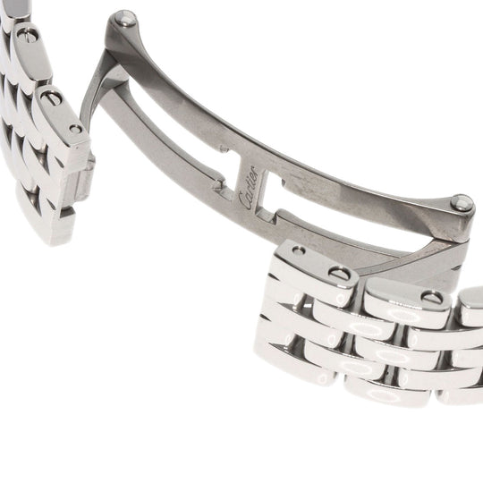 CARTIER Watches Quartz WSPN0006 Stainless Steel , Stainless Steel Silver PANTHERESM Silver dial Women Used Authentic