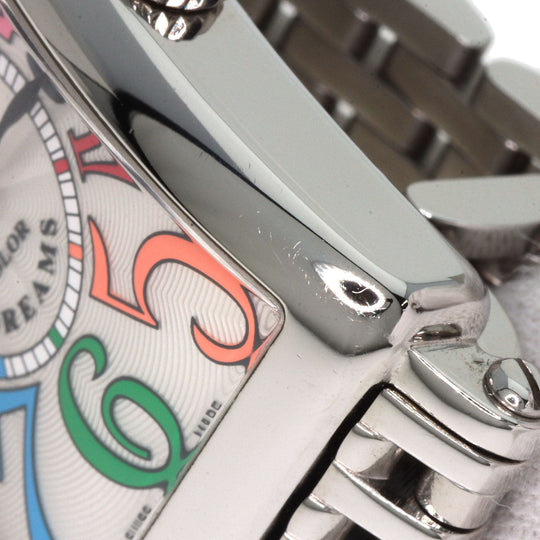 FRANCK MULLER Watches Quartz 902QZCOLDRM Stainless Steel Silver Long Island Color Dream Silver dial