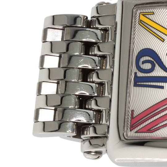 FRANCK MULLER Watches Quartz 902QZCOLDRM Stainless Steel Silver Long Island Color Dream Silver dial