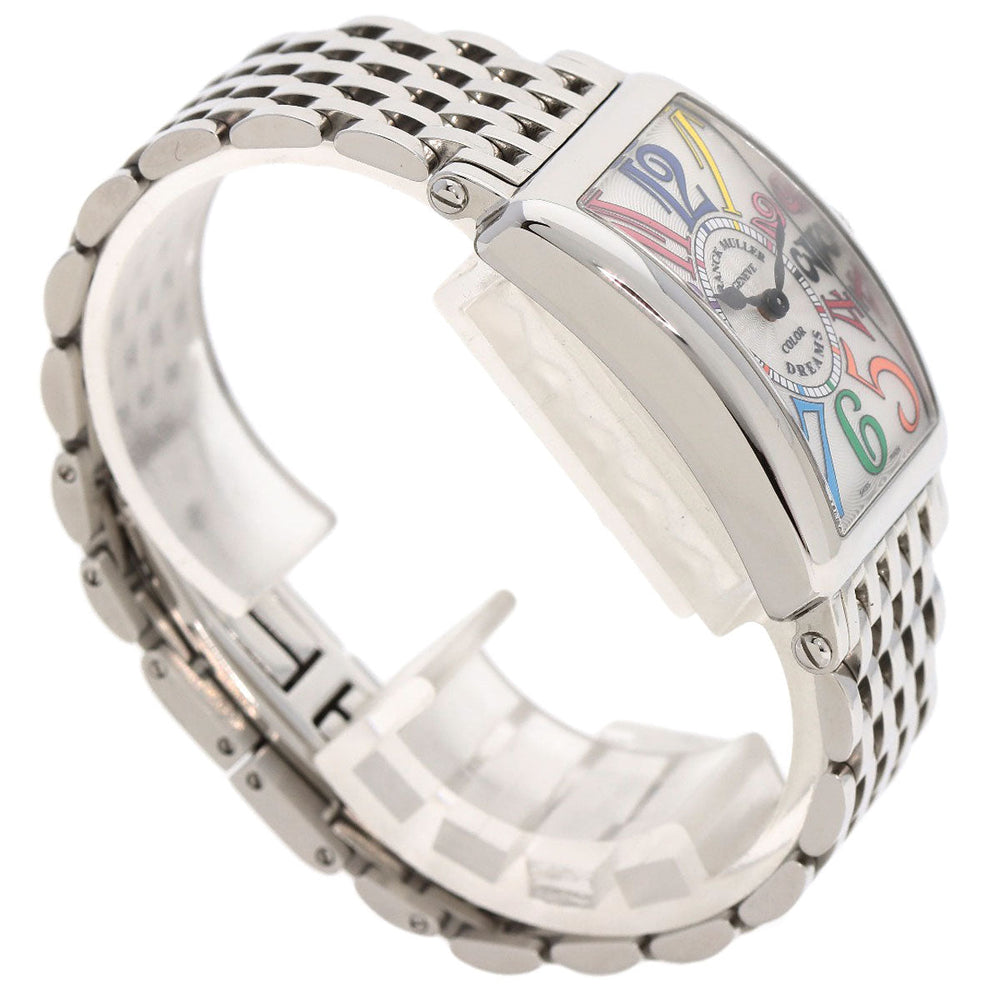 FRANCK MULLER Watches Quartz 902QZCOLDRM Stainless Steel Silver Long Island Color Dream Silver dial