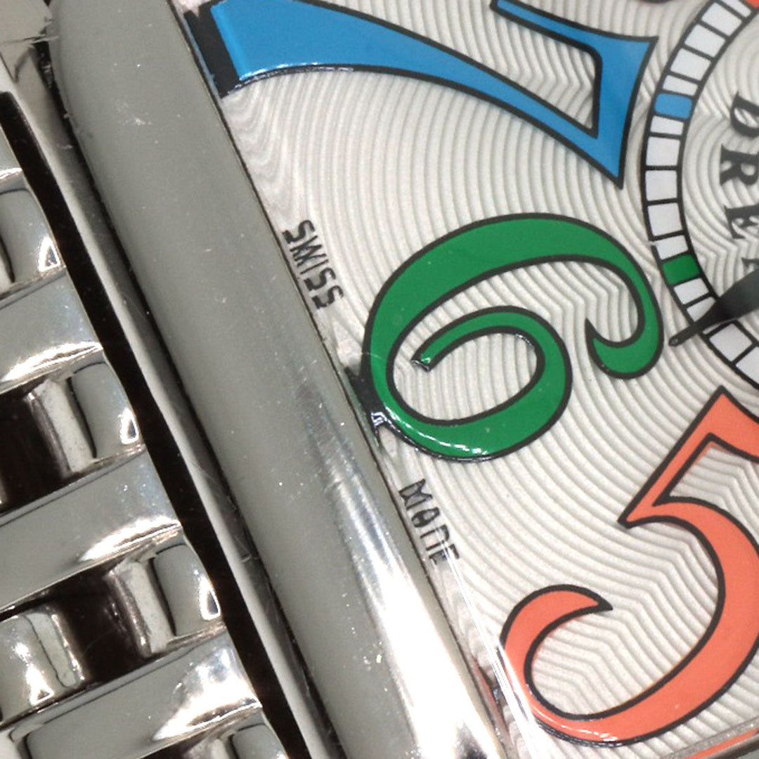 FRANCK MULLER Watches Quartz 902QZCOLDRM Stainless Steel Silver Long Island Color Dream Silver dial