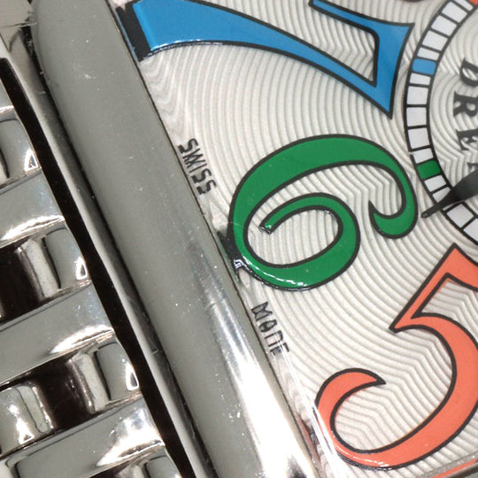 FRANCK MULLER Watches Quartz 902QZCOLDRM Stainless Steel Silver Long Island Color Dream Silver dial