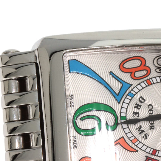 FRANCK MULLER Watches Quartz 902QZCOLDRM Stainless Steel Silver Long Island Color Dream Silver dial