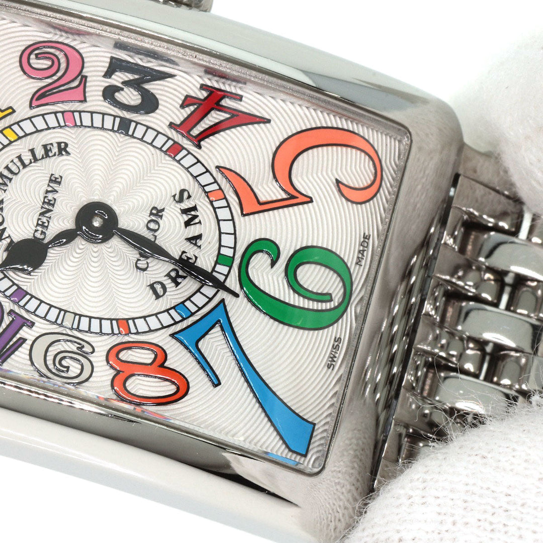 FRANCK MULLER Watches Quartz 902QZCOLDRM Stainless Steel Silver Long Island Color Dream Silver dial