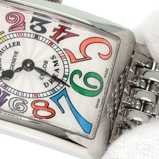 FRANCK MULLER Watches Quartz 902QZCOLDRM Stainless Steel Silver Long Island Color Dream Silver dial