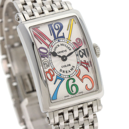FRANCK MULLER Watches Quartz 902QZCOLDRM Stainless Steel Silver Long Island Color Dream Silver dial