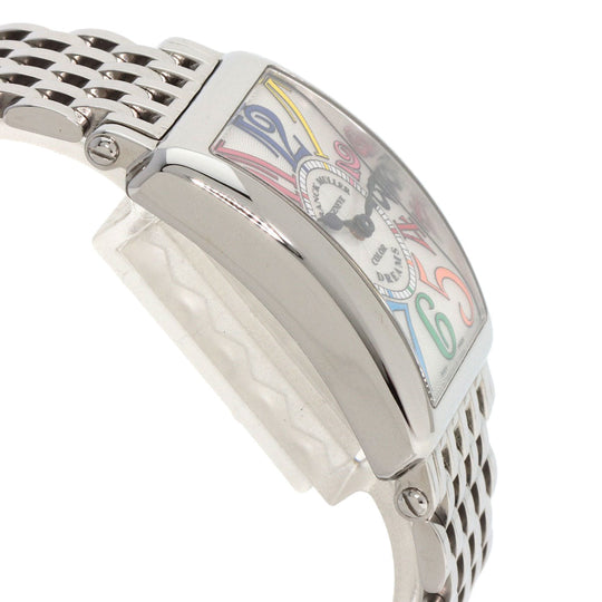 FRANCK MULLER Watches Quartz 902QZCOLDRM Stainless Steel Silver Long Island Color Dream Silver dial