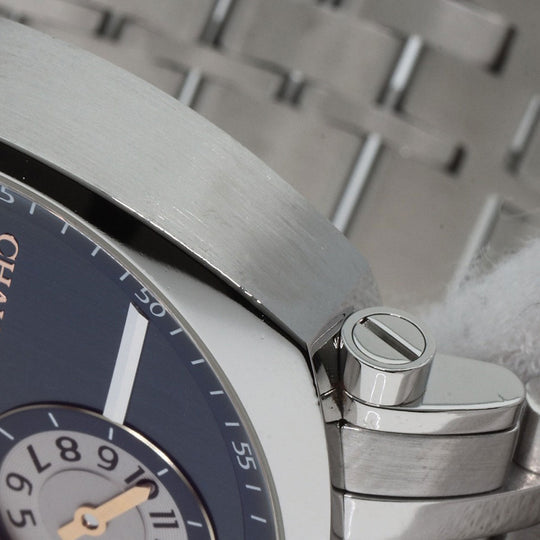 Chaumet Watches Mechanical Automatic W11684-48V Stainless Steel , Stainless Steel Silver dandy regulator Navy dial mens Used Authentic