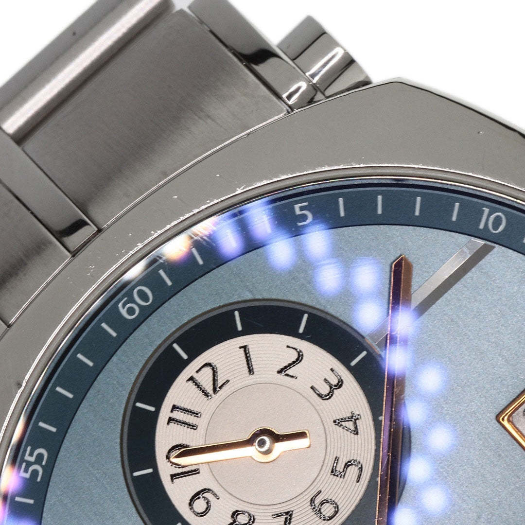 Chaumet Watches Mechanical Automatic W11684-48V Stainless Steel , Stainless Steel Silver dandy regulator Navy dial mens Used Authentic