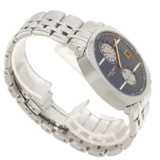 Chaumet Watches Mechanical Automatic W11684-48V Stainless Steel , Stainless Steel Silver dandy regulator Navy dial mens Used Authentic