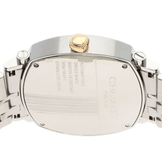 Chaumet Watches Mechanical Automatic W11684-48V Stainless Steel , Stainless Steel Silver dandy regulator Navy dial mens Used Authentic