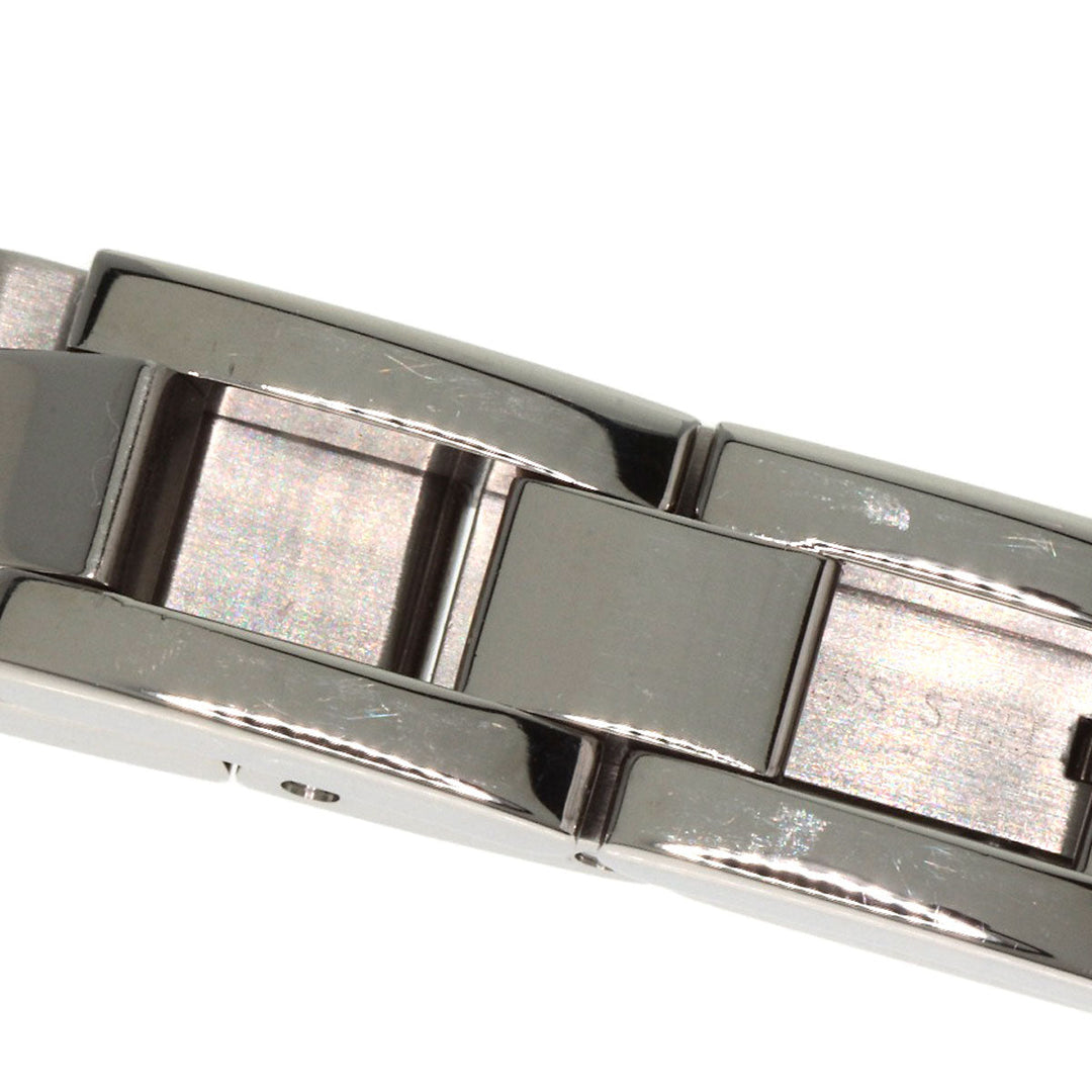 GUCCI Watches Quartz 110 Stainless Steel , Stainless Steel Silver Square face white dial Women Used Authentic