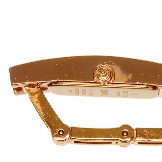 GUCCI Watches Quartz PGP , PGP gold 3900L Pink shell dial Women Used Authentic