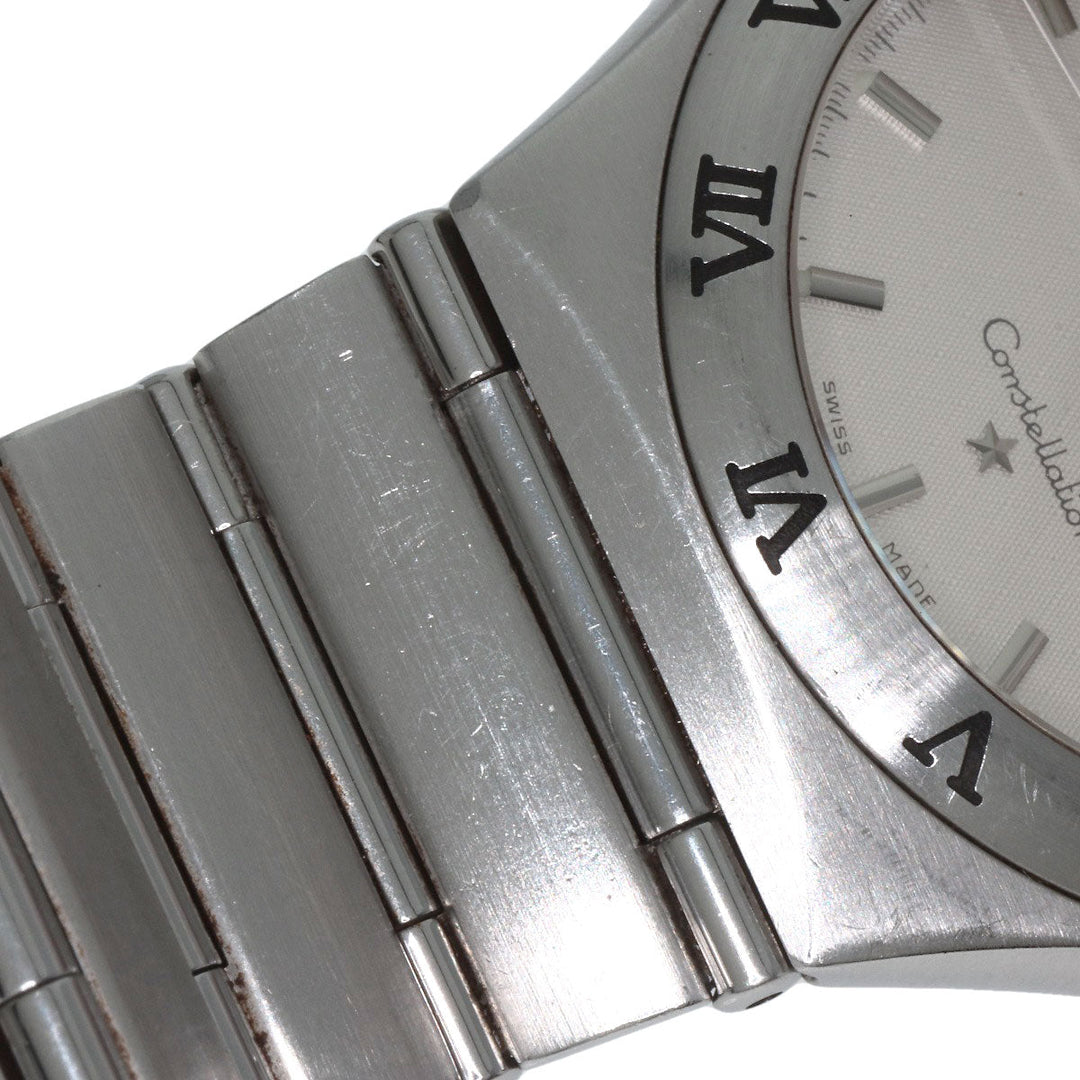OMEGA Watches Quartz 1312.30 Stainless Steel , Stainless Steel Silver Constellation Silver dial mens Used Authentic