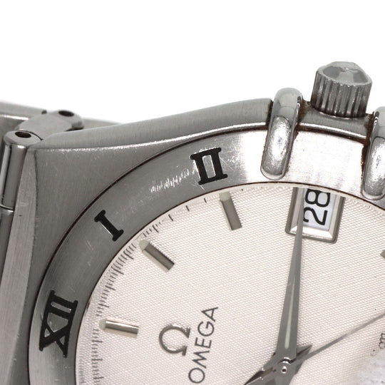 OMEGA Watches Quartz 1312.30 Stainless Steel , Stainless Steel Silver Constellation Silver dial mens Used Authentic