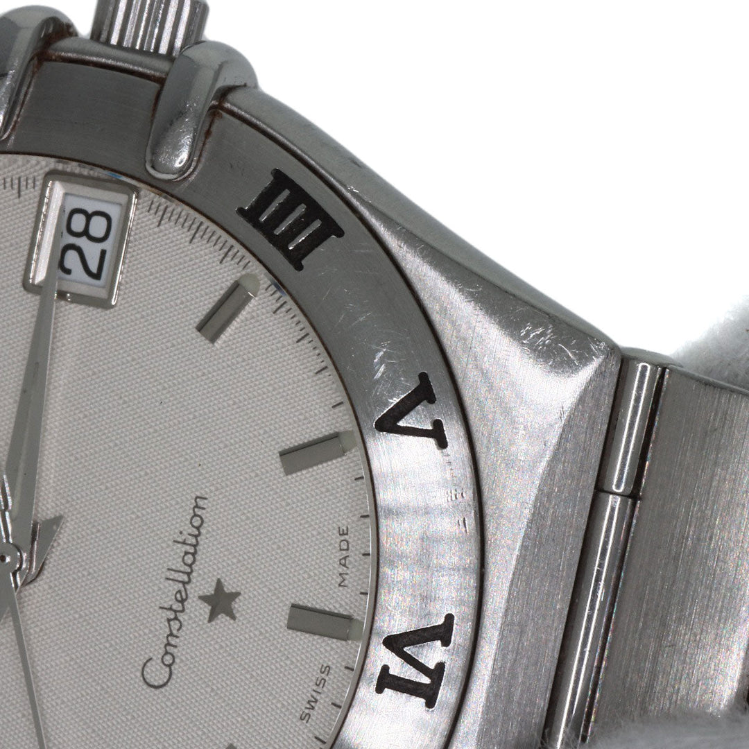 OMEGA Watches Quartz 1312.30 Stainless Steel , Stainless Steel Silver Constellation Silver dial mens Used Authentic