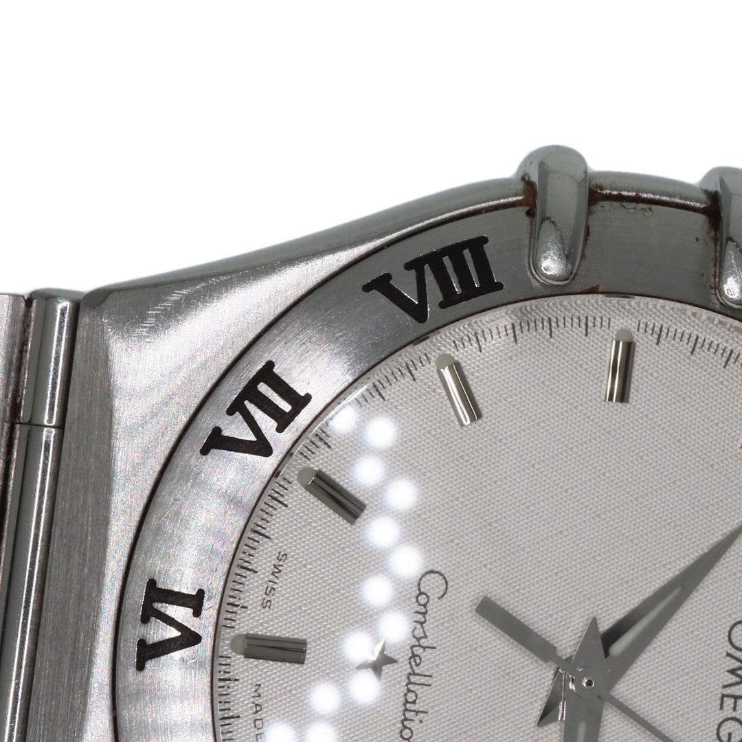 OMEGA Watches Quartz 1312.30 Stainless Steel , Stainless Steel Silver Constellation Silver dial mens Used Authentic