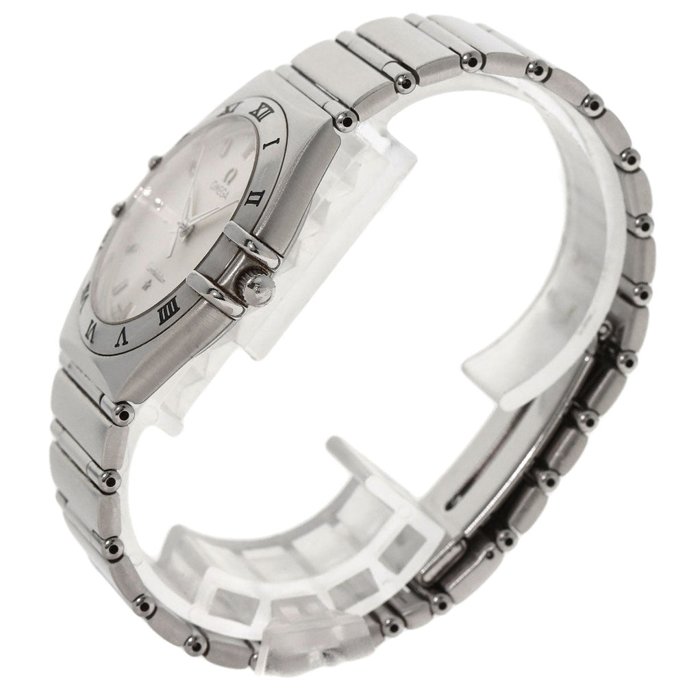 OMEGA Watches Quartz 1312.30 Stainless Steel , Stainless Steel Silver Constellation Silver dial mens Used Authentic