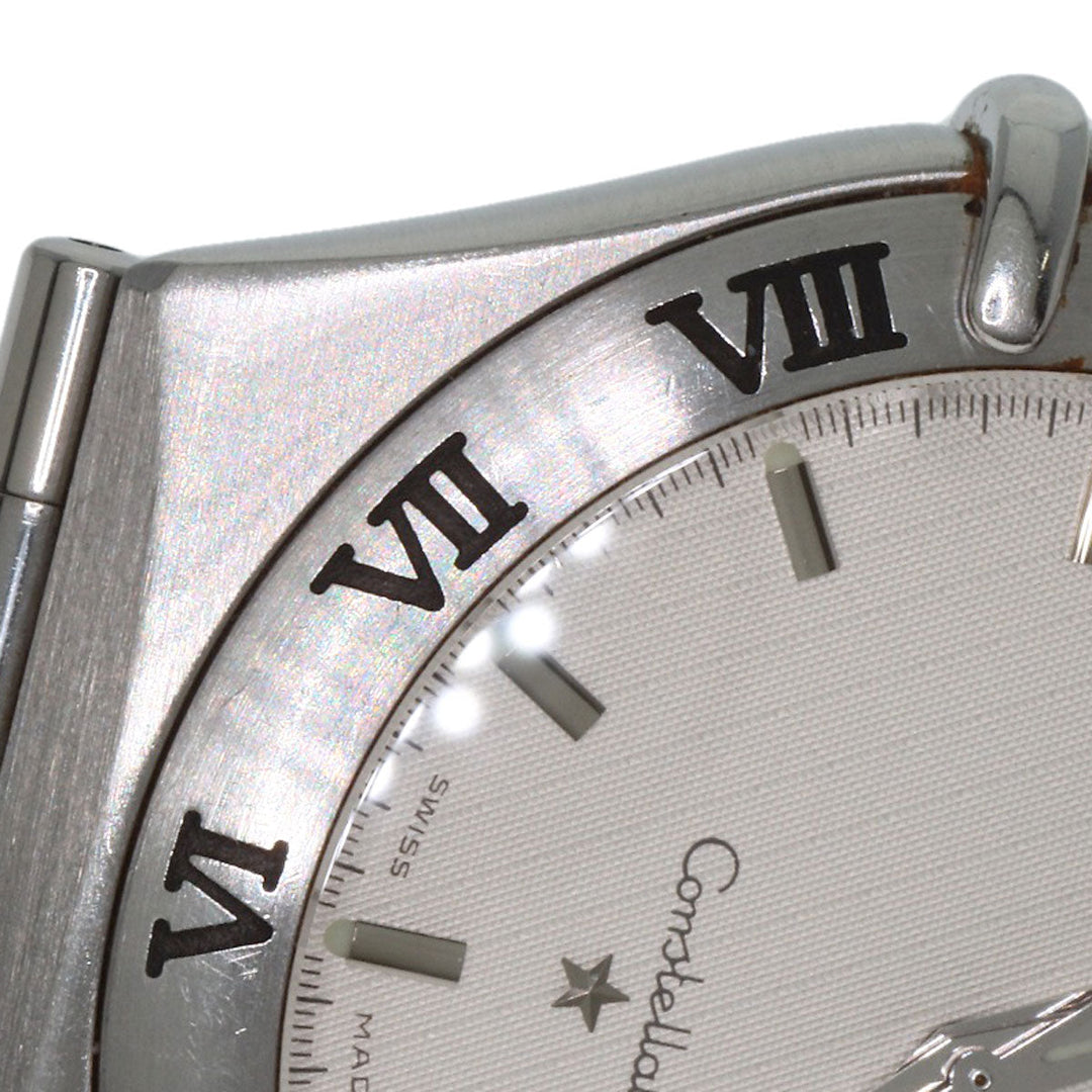 OMEGA Watches Quartz 1312.30 Stainless Steel , Stainless Steel Silver Constellation Silver dial mens Used Authentic