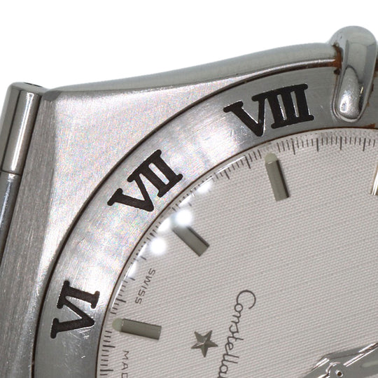 OMEGA Watches Quartz 1312.30 Stainless Steel , Stainless Steel Silver Constellation Silver dial mens Used Authentic