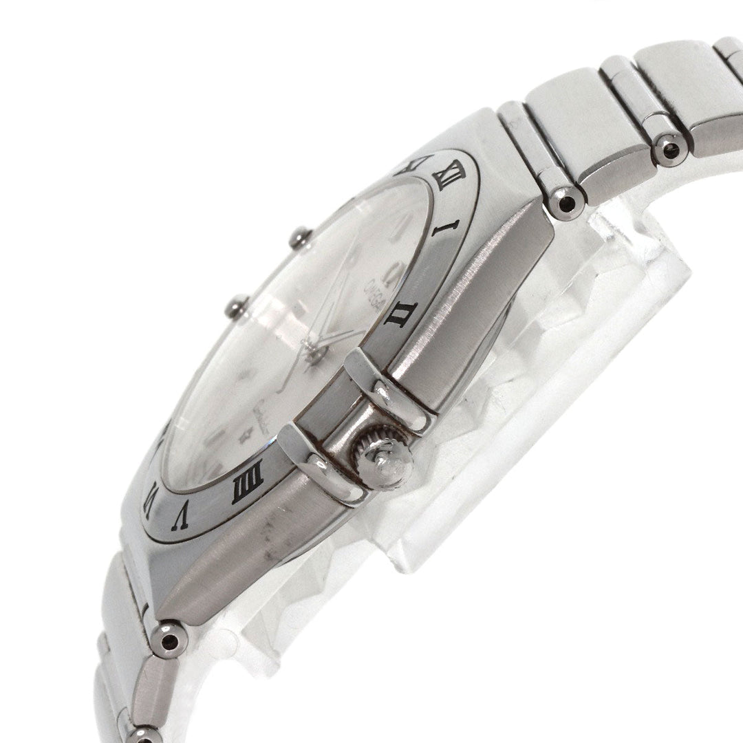 OMEGA Watches Quartz 1312.30 Stainless Steel , Stainless Steel Silver Constellation Silver dial mens Used Authentic