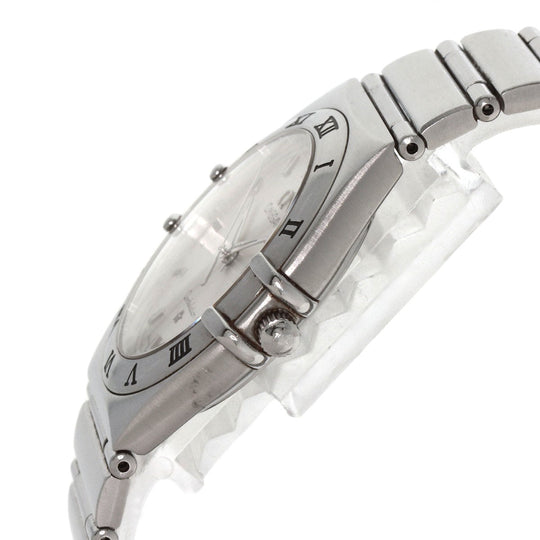 OMEGA Watches Quartz 1312.30 Stainless Steel , Stainless Steel Silver Constellation Silver dial mens Used Authentic
