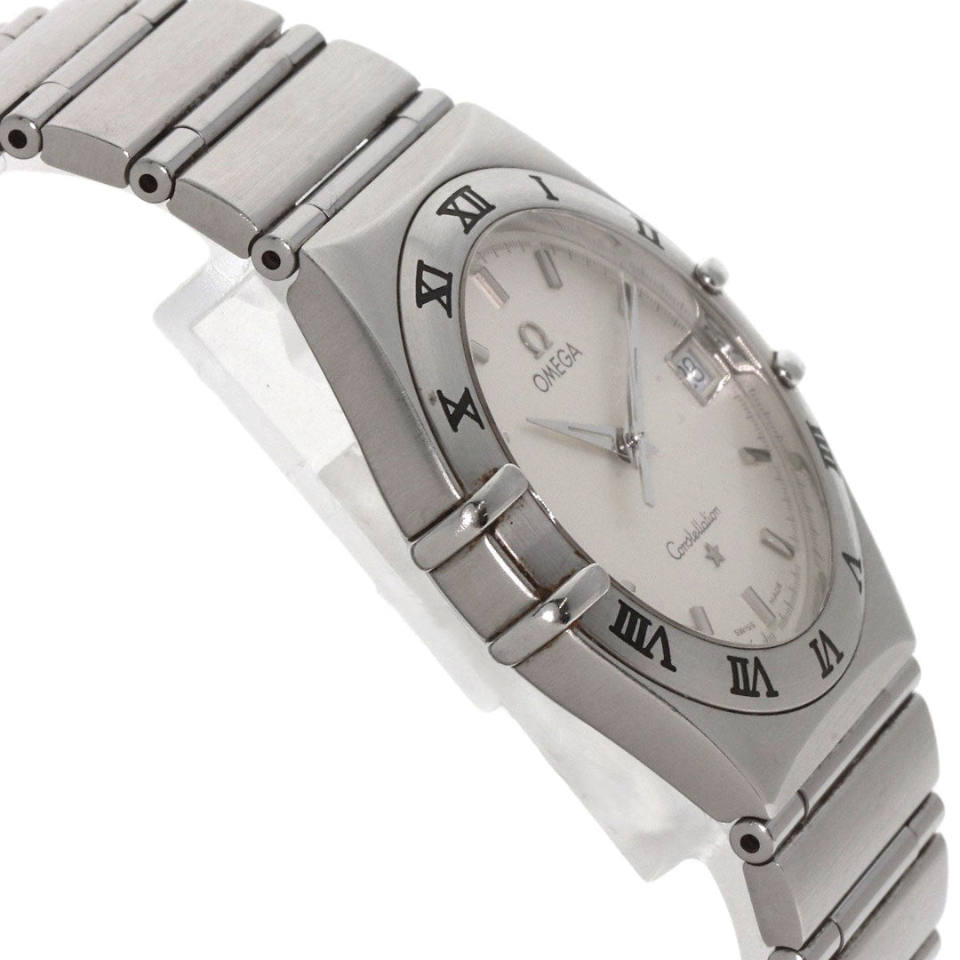 OMEGA Watches Quartz 1312.30 Stainless Steel , Stainless Steel Silver Constellation Silver dial mens Used Authentic