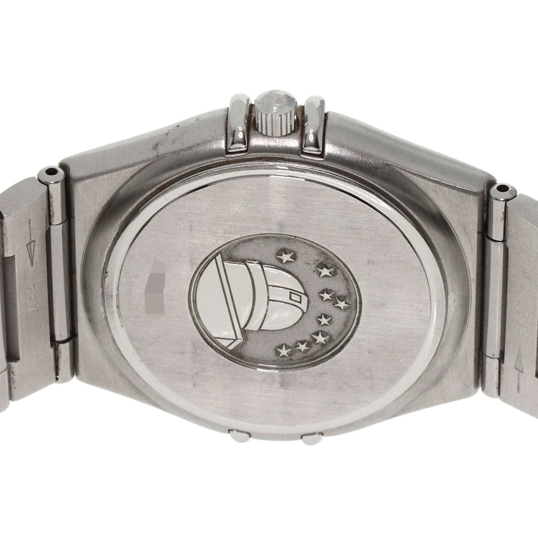 OMEGA Watches Quartz 1312.30 Stainless Steel , Stainless Steel Silver Constellation Silver dial mens Used Authentic
